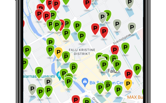 Faluappens beläggningsindikation